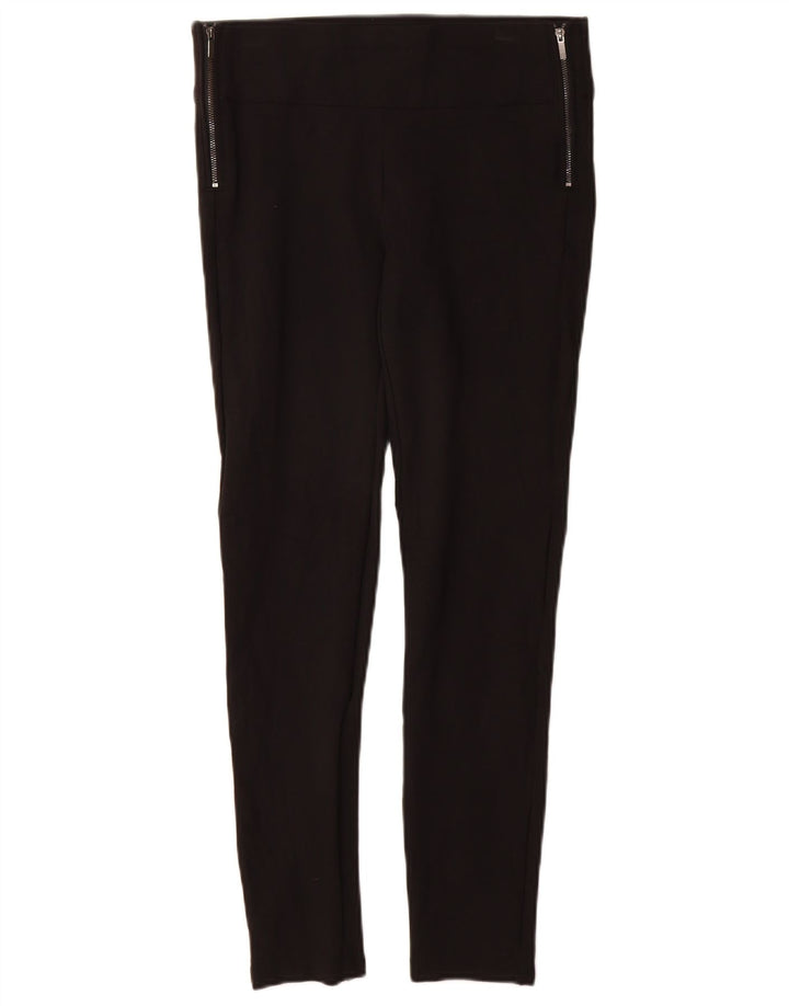 Zara Womens Leggings UK 12 Medium  Black