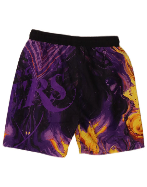 NBA Boys Los Angeles Lakers Swimming Shorts 11-12 Years Purple Tie Dye