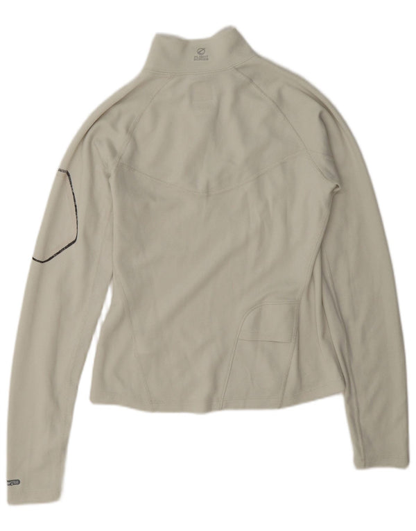The North Face Womens Loose Fit Pullover Tracksuit Top UK 6 XS Off White