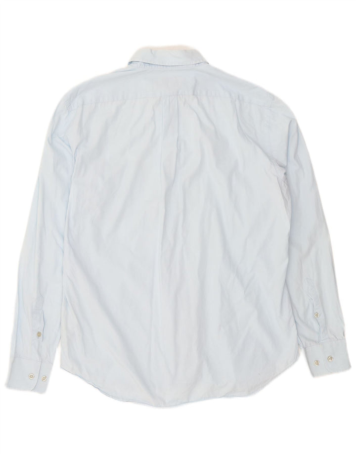 Marlboro Classics Mens Shirt XL Blue Cotton