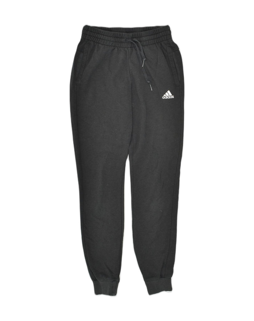 ADIDAS Womens Graphic Tracksuit Trousers Joggers UK 4-6 XS  Grey Cotton | Vintage Adidas | Thrift | Second-Hand Adidas | Used Clothing | Messina Hembry 