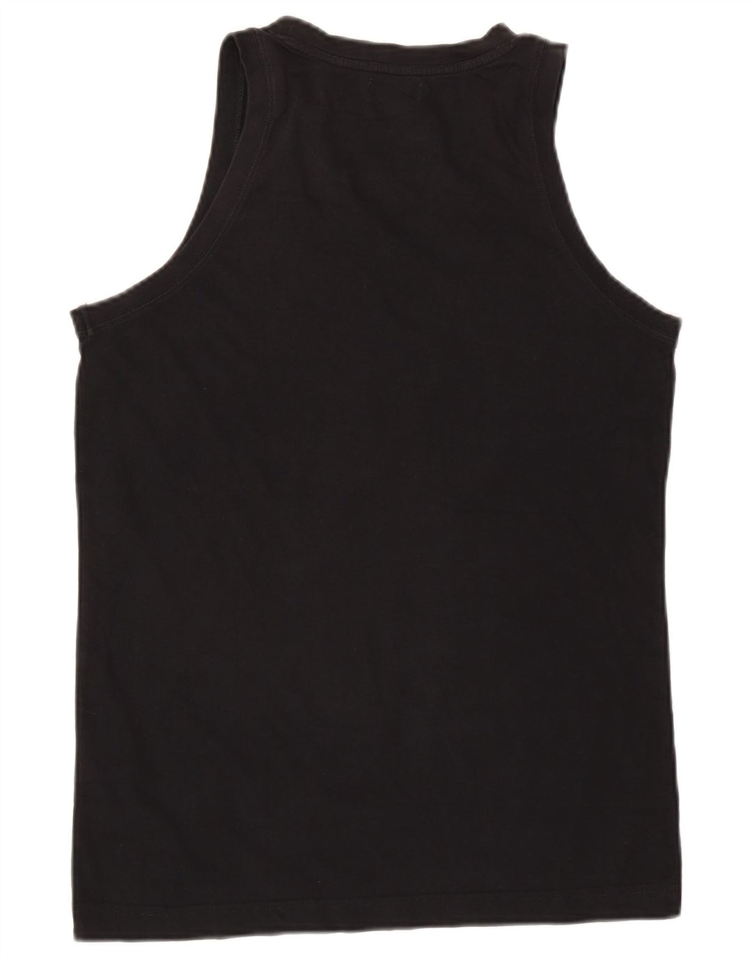 Kappa Mens Vest Top Medium Black Cotton