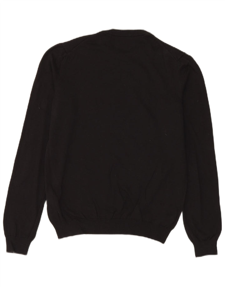 Replay Mens Crew Neck Jumper Sweater Medium Black Cotton