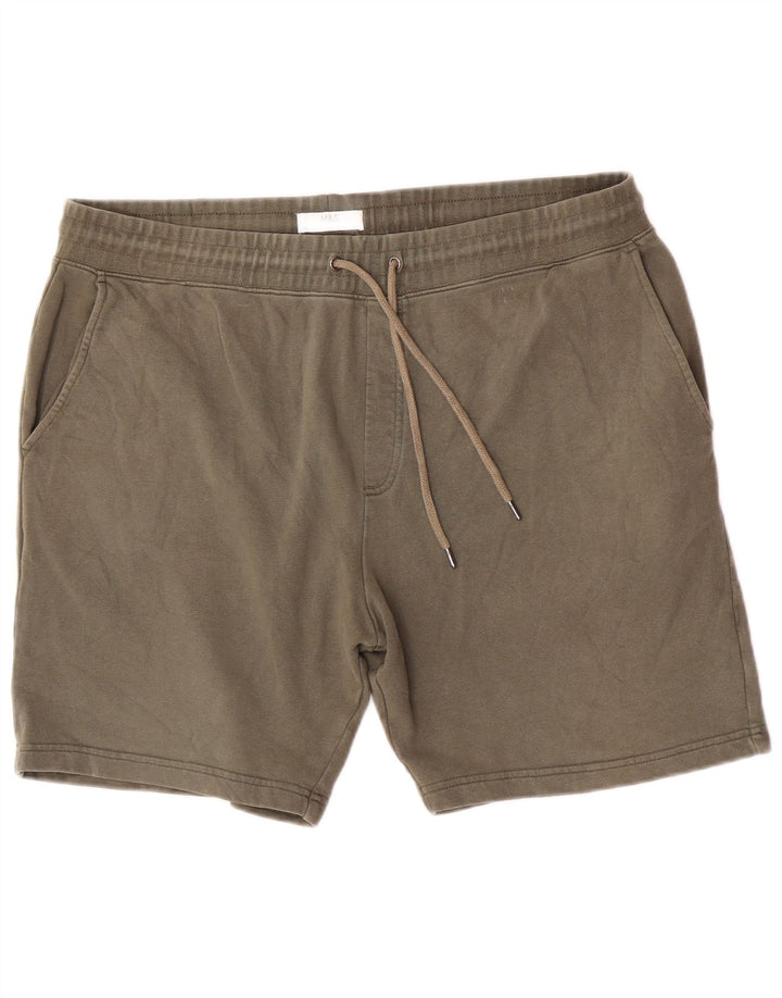 Marks & Spencer Womens Sport Shorts 2XL  Green Cotton
