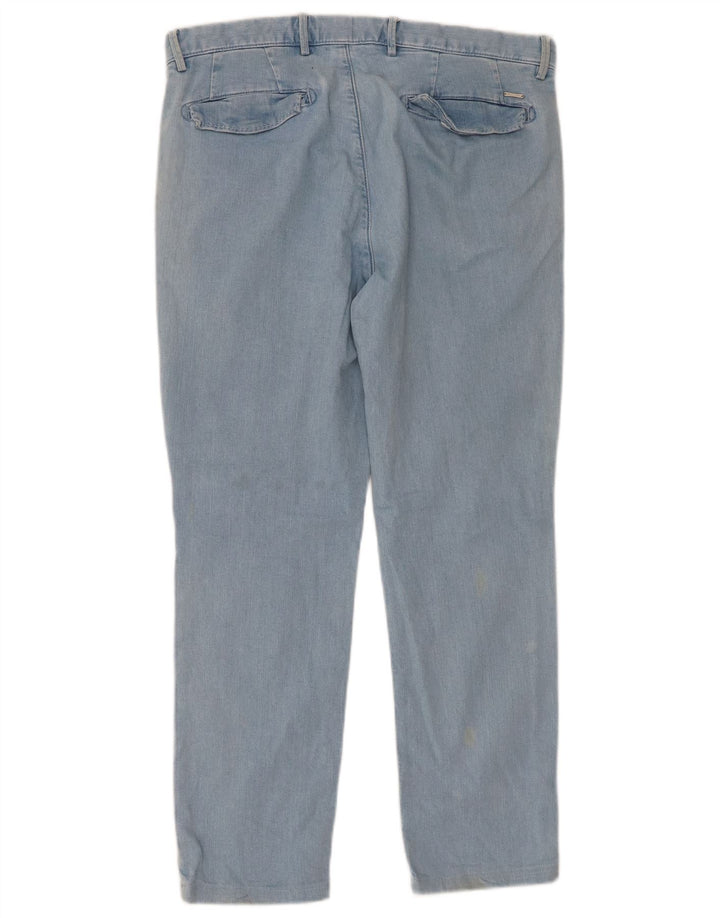 Massimo Dutti Mens Slim Jeans EU 40 Medium W31 L26 Blue Cotton