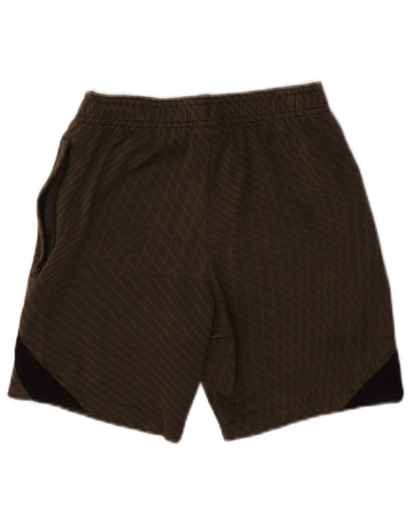Nike Boys Barcelona Sport Shorts 10-11 Years Medium Khaki Geometric