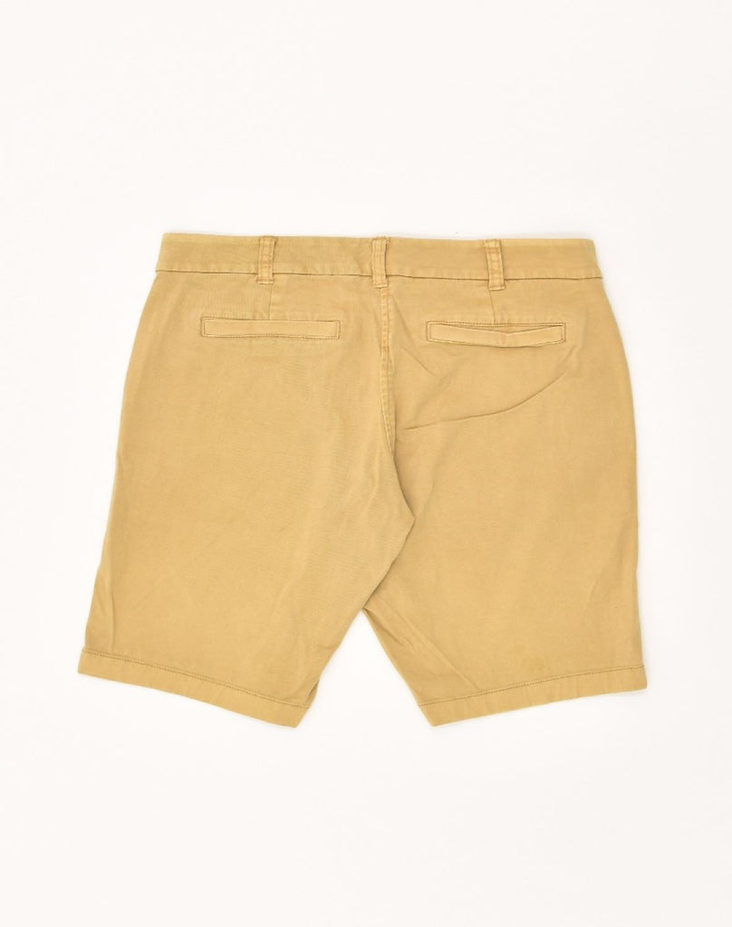 J. CREW Womens Chino Shorts US 6 Medium W32 Beige Cotton | Vintage J. Crew | Thrift | Second-Hand J. Crew | Used Clothing | Messina Hembry 