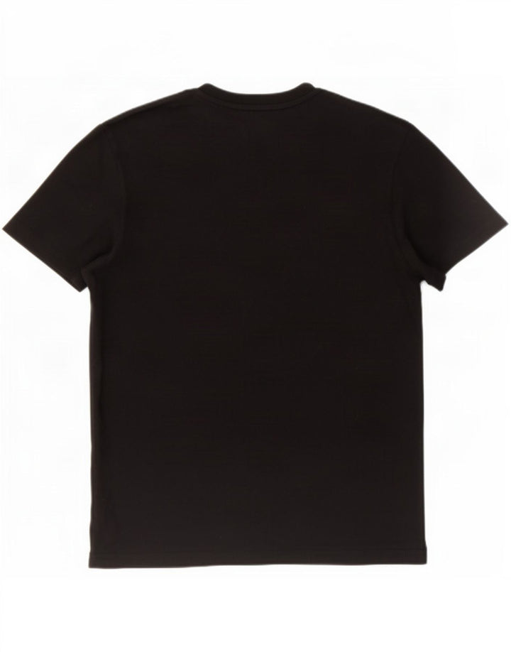 Lyle & Scott Mens T-Shirt Top Small Black Polyester