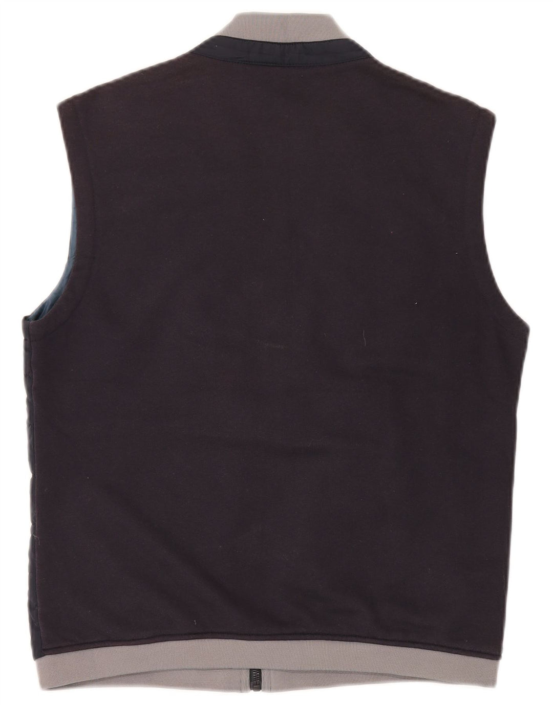 Zara Mens Padded Gilet UK 42 XL Navy Blue