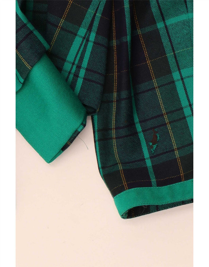 Fink Womens Blazer Jacket UK 18 XL Green Check Virgin Wool