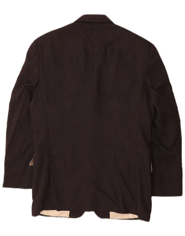 NAUTICA Mens 3 Button Blazer Jacket UK 38 Medium Grey Wool