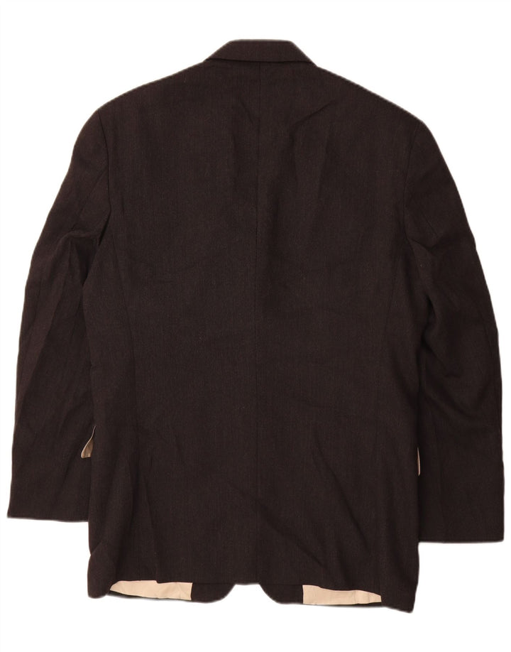 NAUTICA Mens 3 Button Blazer Jacket UK 38 Medium Grey Wool