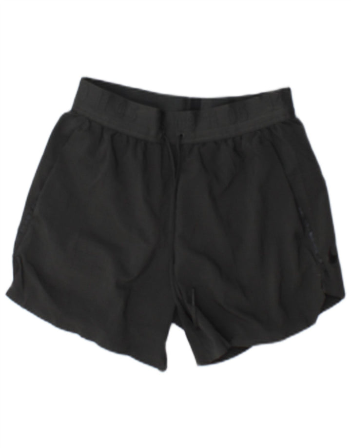 Nike Womens Sport Shorts UK 10 Small Grey