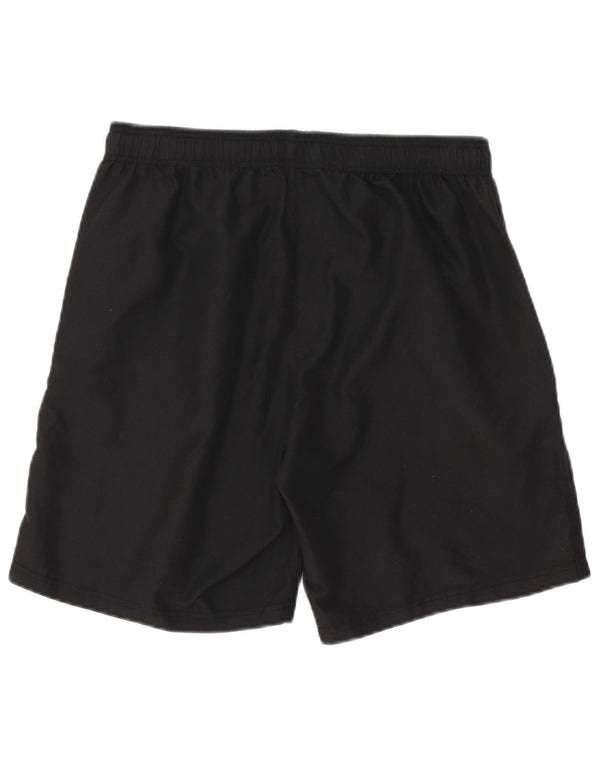Kappa Mens Graphic Sport Shorts Large  Black Polyester