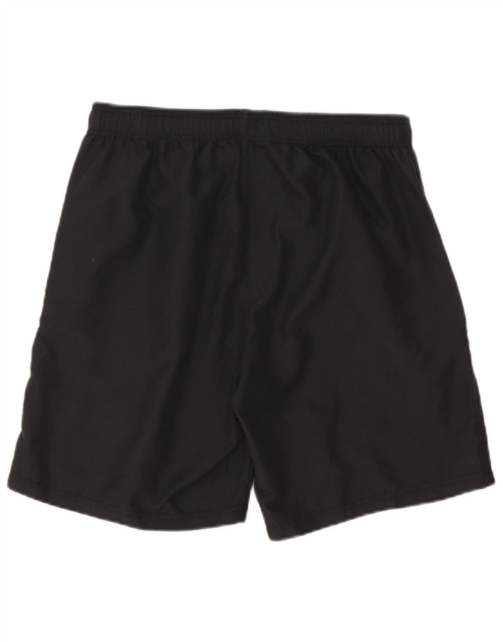 Kappa Mens Graphic Sport Shorts Large  Black Polyester