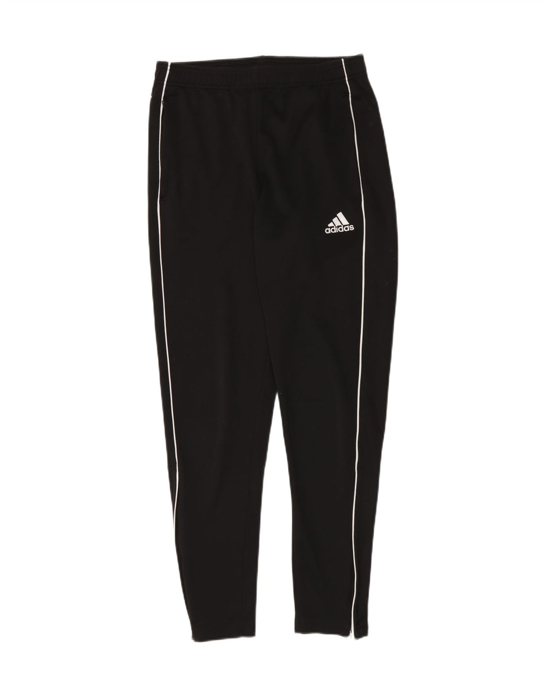 Adidas Mens Tracksuit Trousers Medium Black Polyester