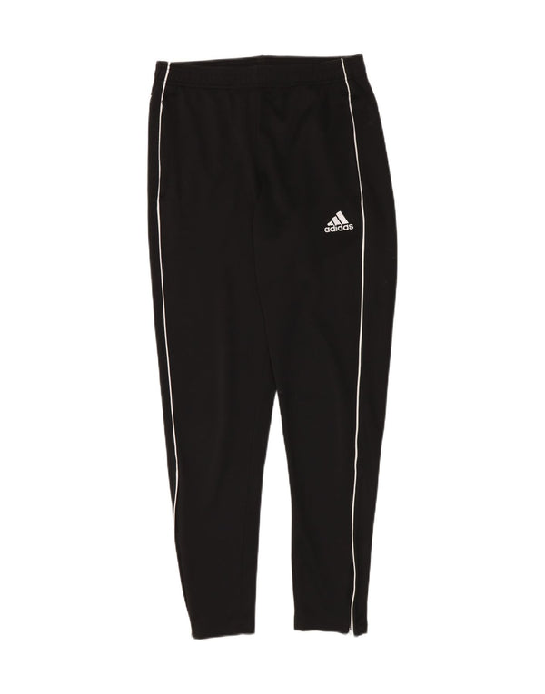 Adidas Mens Tracksuit Trousers Medium Black Polyester