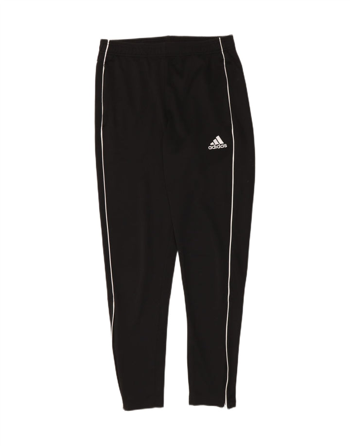 Adidas Mens Tracksuit Trousers Medium Black Polyester