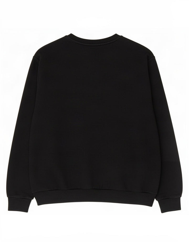 Puma Mens Graphic Sweatshirt Jumper Medium Black Cotton