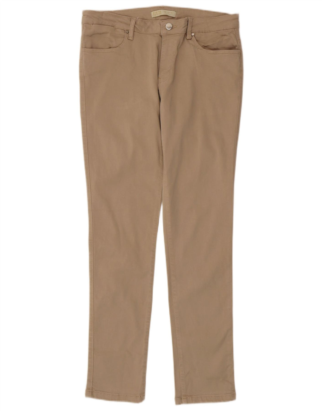 Zara Womens Slim Jeans EU 44 XL W34 L30 Beige