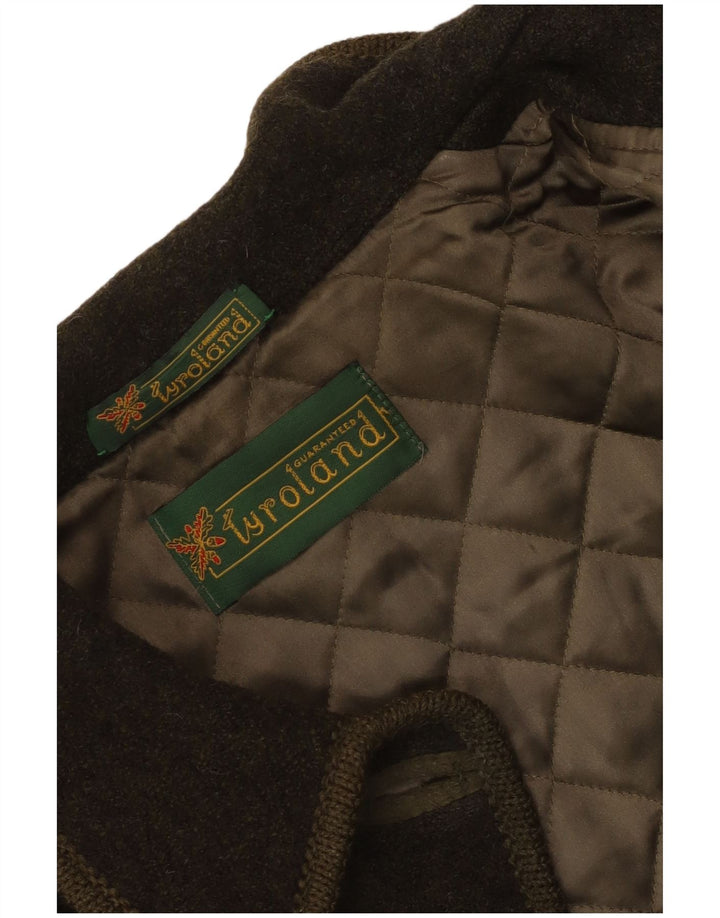Tyroland Womens Overcoat UK 18 XL Khaki