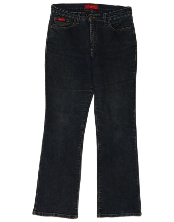 Marks & Spencer Womens Per Una Straight Jeans UK 14 Large W32 L29 Blue