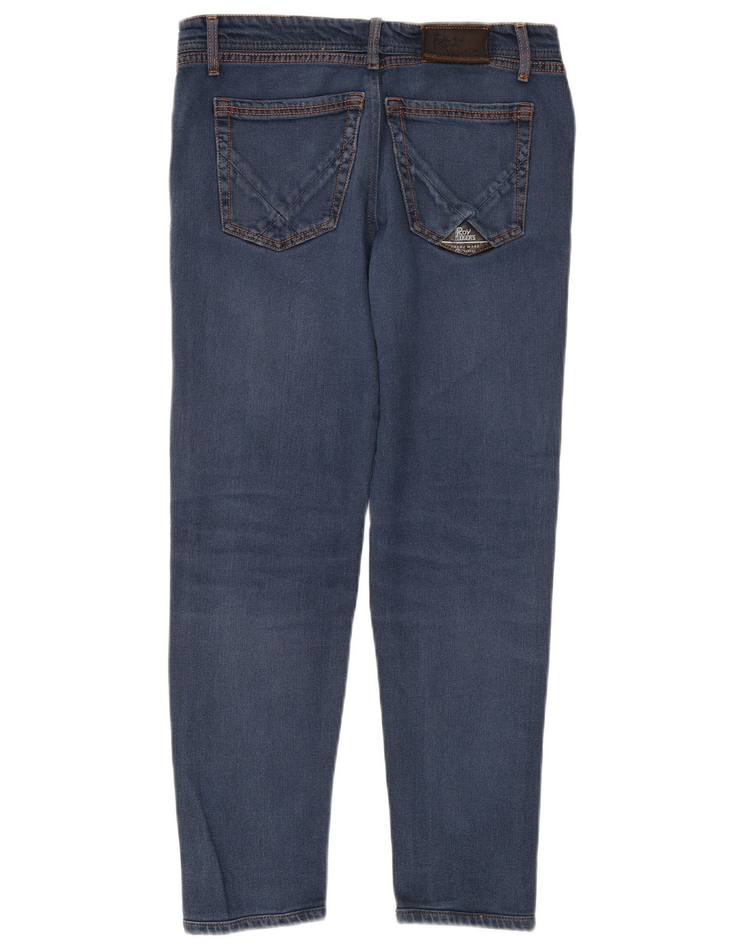 Roy Rogers Womens Slim Jeans W30 L28 Blue Cotton
