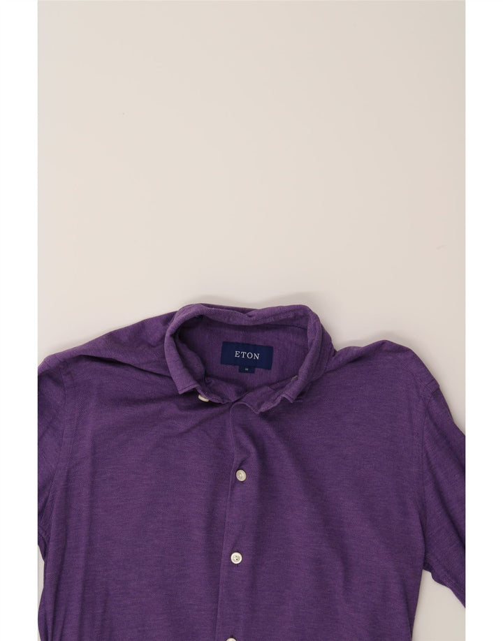 ETON Mens Shirt XS Purple Cotton Vintage Eton and Second-Hand Eton from Messina Hembry 