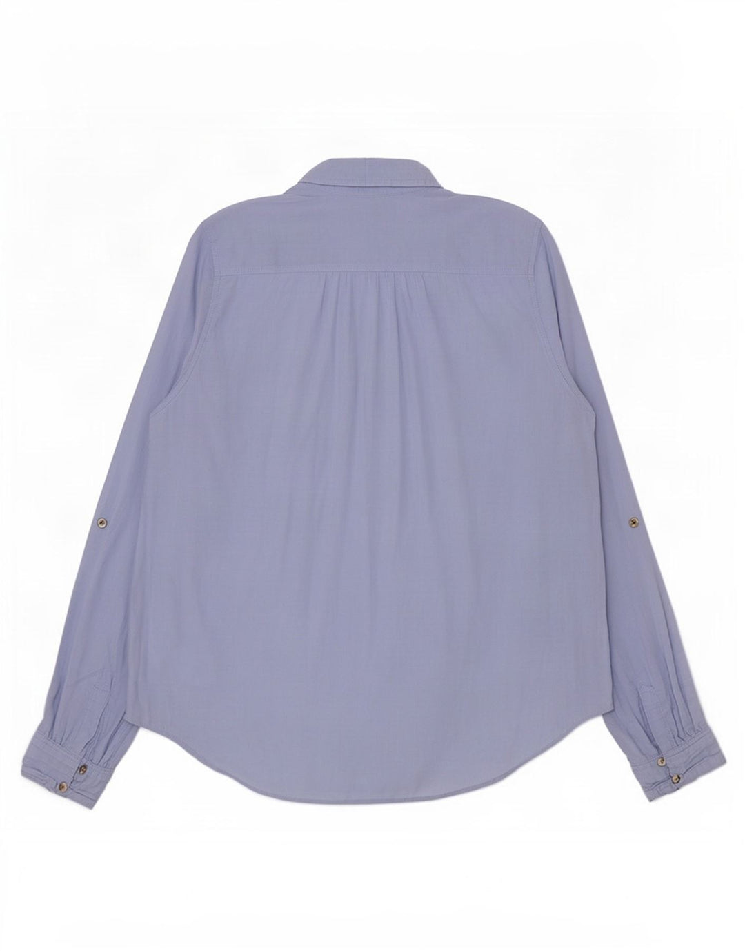 Hollister Womens Pullover Shirt UK 14 Medium Blue Cotton