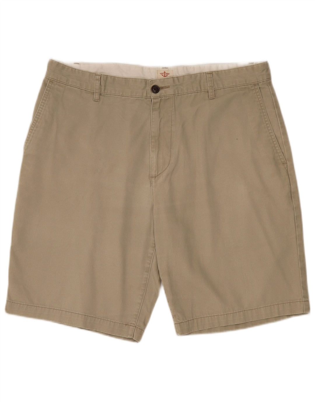Dockers Mens Cargo Shorts W36 Large Khaki Cotton