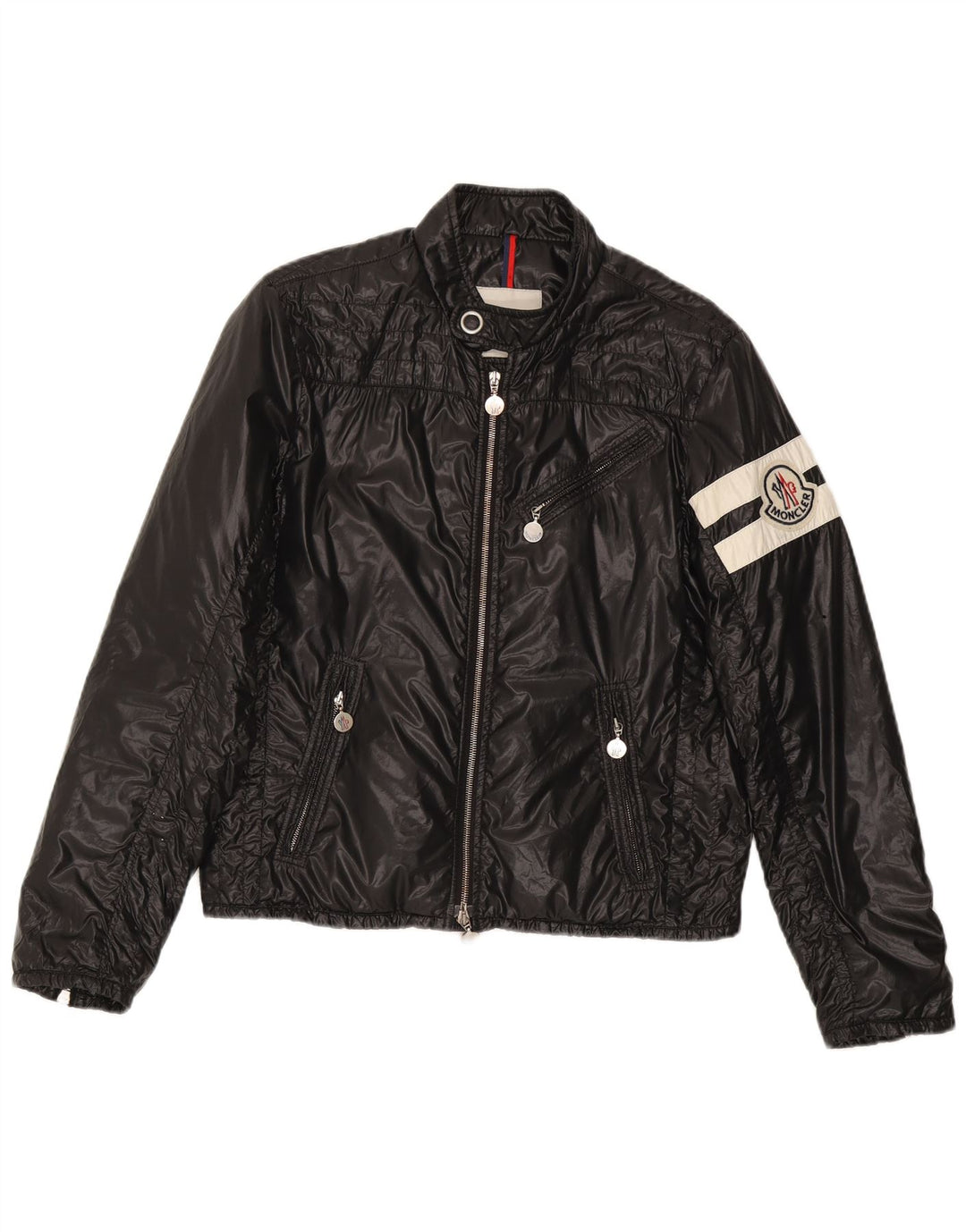 Moncler Womens Padded Jacket Size 2 Medium Black Polyamide