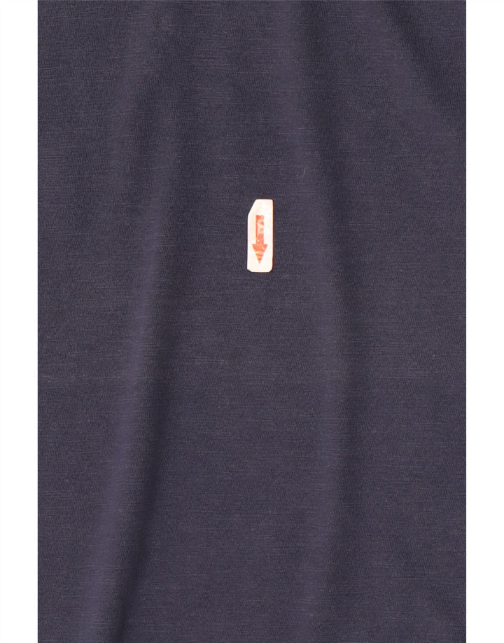 Maui and Sons Mens Graphic T-Shirt Top Medium Navy Blue