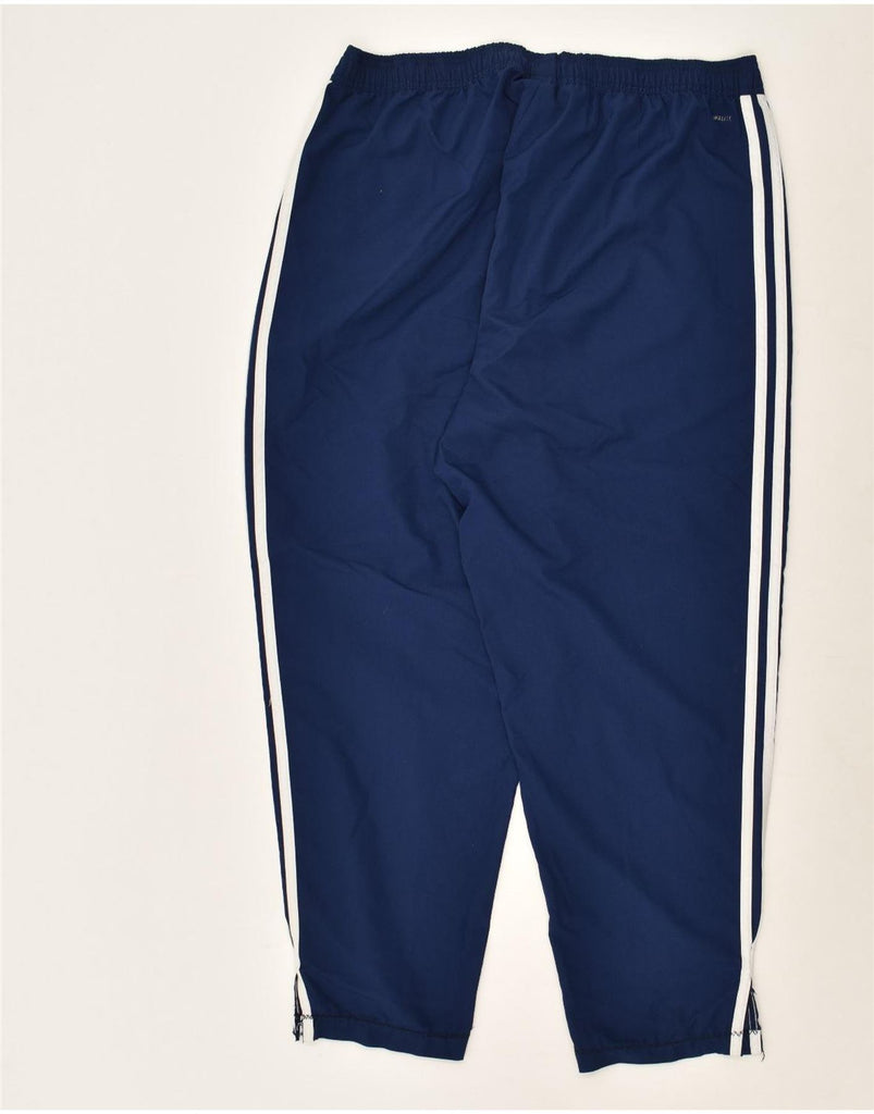 ADIDAS Mens Tracksuit Trousers XL Navy Blue Polyester | Vintage Adidas | Thrift | Second-Hand Adidas | Used Clothing | Messina Hembry 