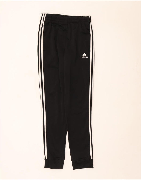 Adidas Womens Tracksuit Trousers Joggers UK 10 Small Black Sports