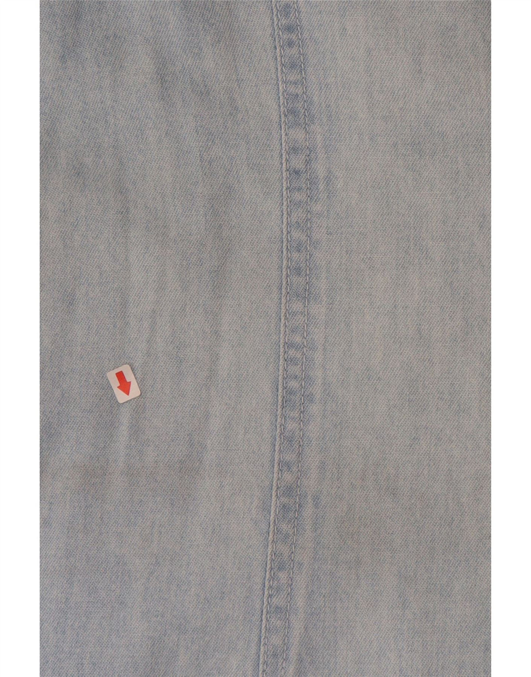 JOHN BANER Womens Sleeveless Denim Dress IT 50 XL Blue Cotton