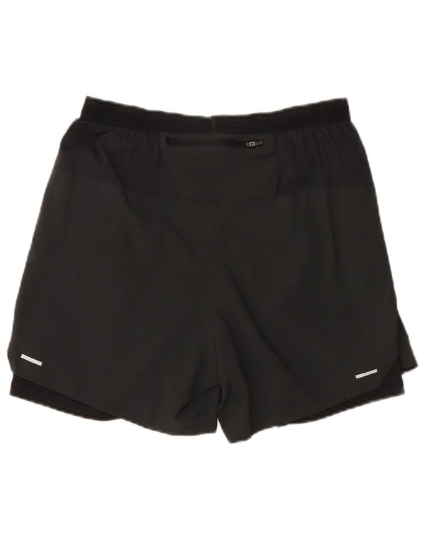 Nike Mens Dri Fit Sport Shorts Large Black Polyester