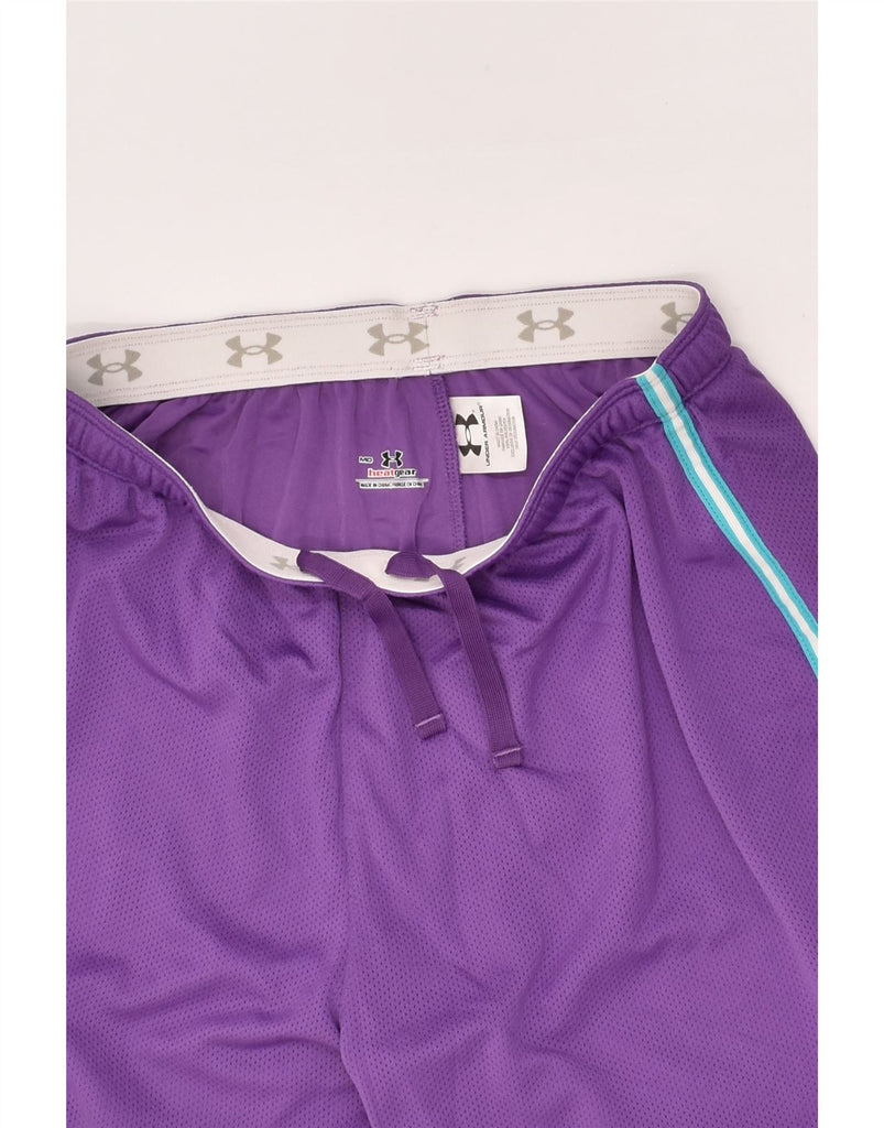 UNDER ARMOUR Mens Heat Gear Sport Shorts Medium Purple Polyester | Vintage Under Armour | Thrift | Second-Hand Under Armour | Used Clothing | Messina Hembry 