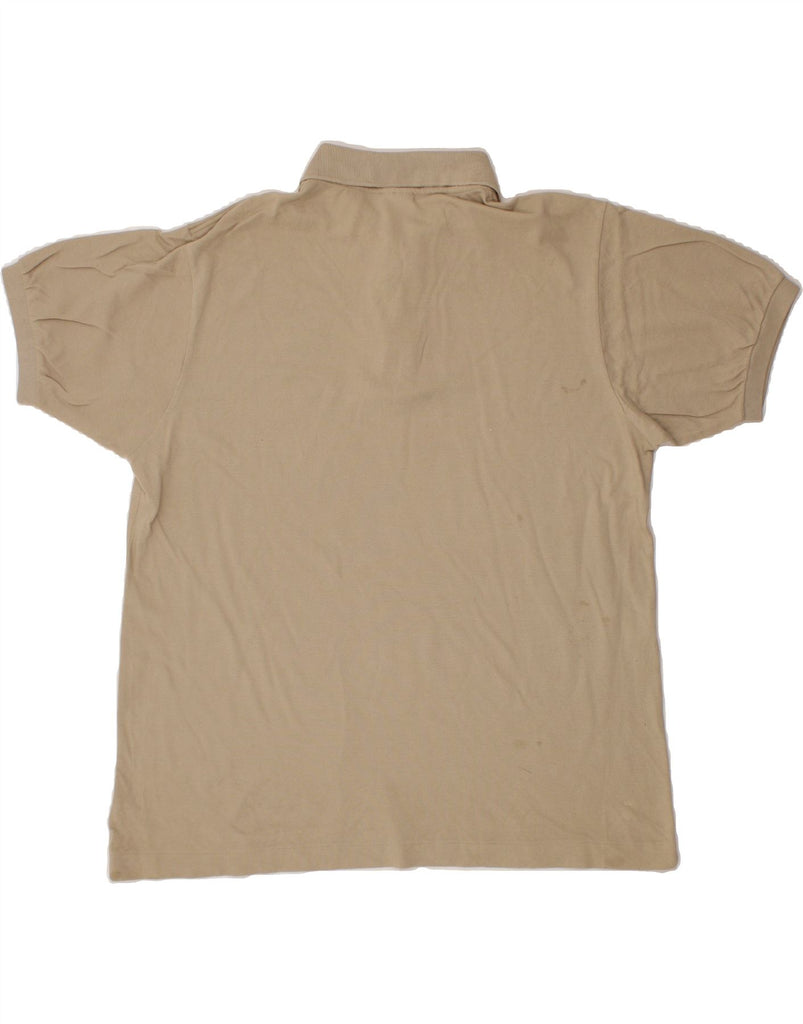 LACOSTE Mens Polo Shirt Size 6 XL Beige Vintage Lacoste and Second-Hand Lacoste from Messina Hembry 