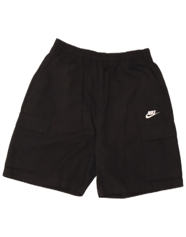 Nike Mens Cargo Sport Shorts Medium Black Cotton