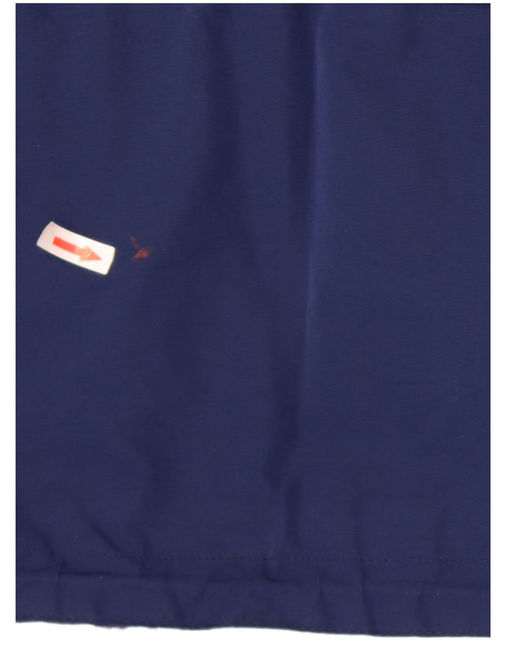 TECNOALP Womens Hooded Oversized Ski Jacket EU 46 XL Blue Polyester