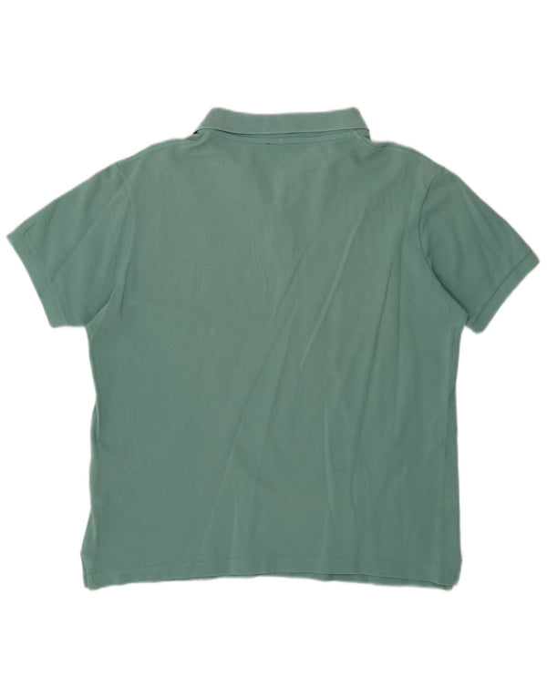 Paul & Shark Mens Polo Shirt Medium Green Cotton