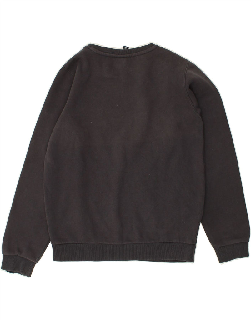ELLESSE Girls Graphic Sweatshirt Jumper 12-13 Years Grey Cotton | Vintage Ellesse | Thrift | Second-Hand Ellesse | Used Clothing | Messina Hembry 