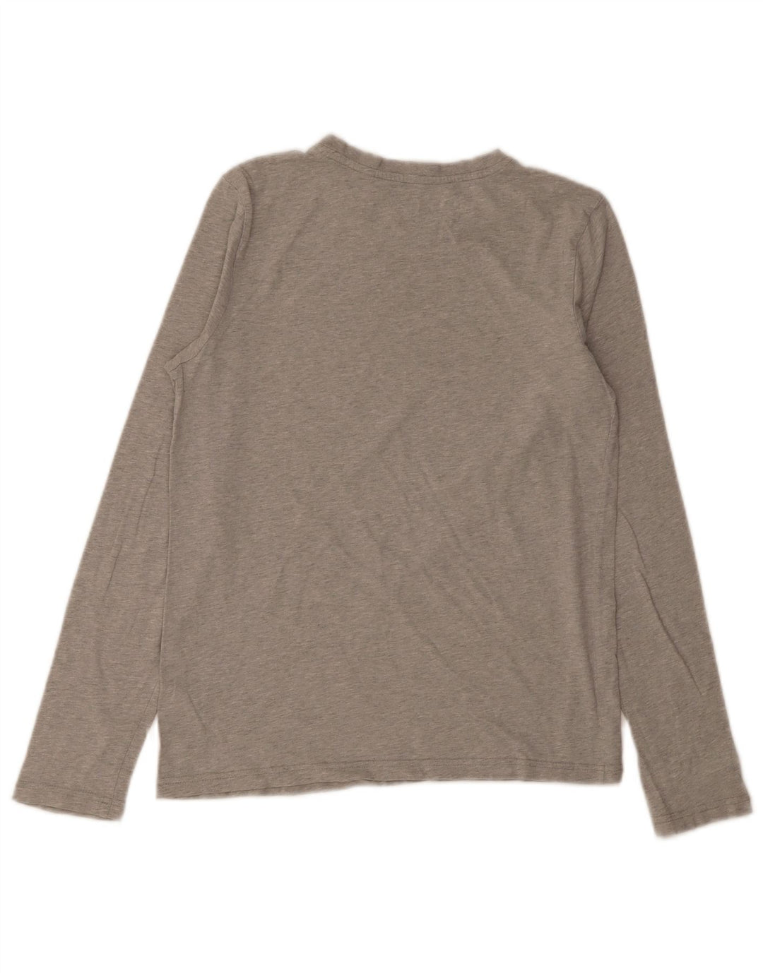 Timberland Boys Graphic Top Long Sleeve 15-16 Years Medium Grey Cotton