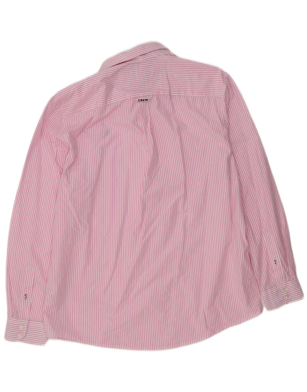 Crew Clothing Mens Classic Fit Shirt XL Pink Pinstripe Cotton
