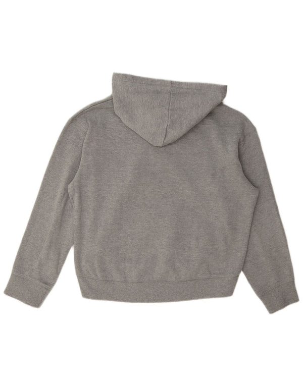 Converse Girls Hoodie Jumper 13-14 Years XL Grey Cotton