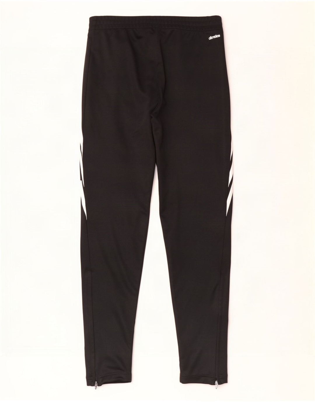 Adidas Mens Climalite Tracksuit Trousers Medium Black Polyester