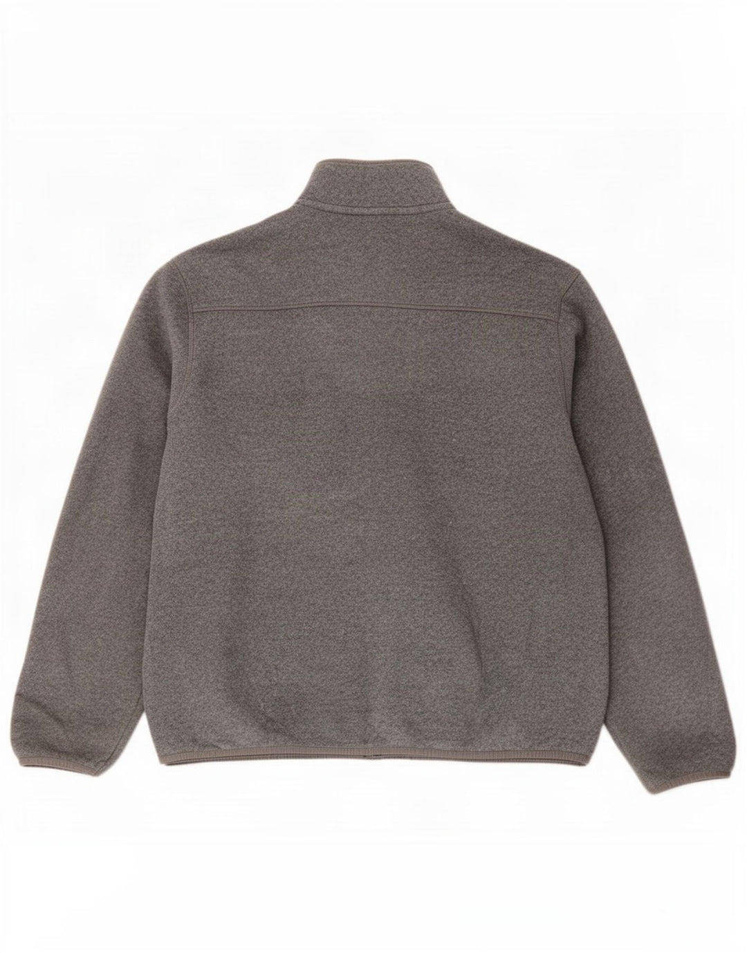 Marks & Spencer Mens Fleece Jacket UK 42 XL Grey Polyester