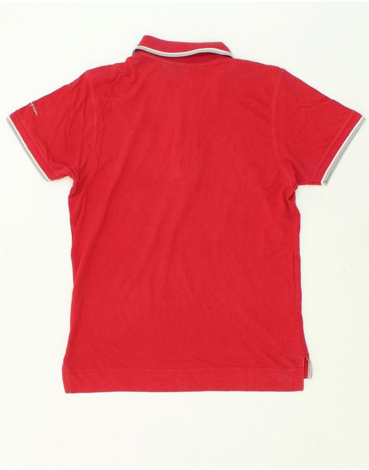 CHAMPION Mens Polo Shirt Small Red Cotton Vintage Champion and Second-Hand Champion from Messina Hembry 