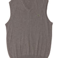 Lacoste Mens Vest Tank Top Size 3 Small Grey Cotton