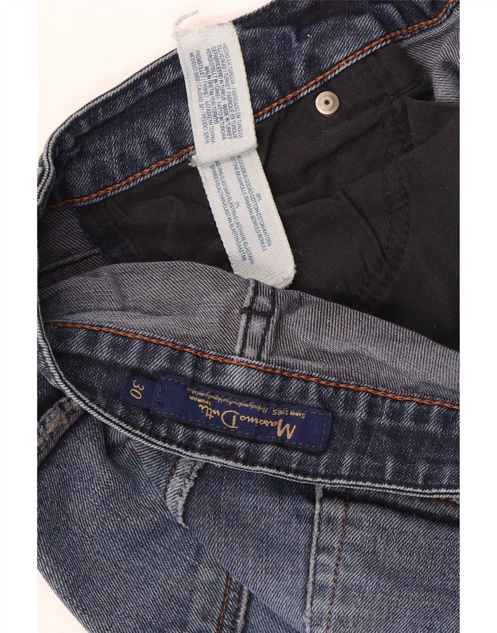 Massimo Dutti Womens Slim Jeans W30 L32 Blue Cotton